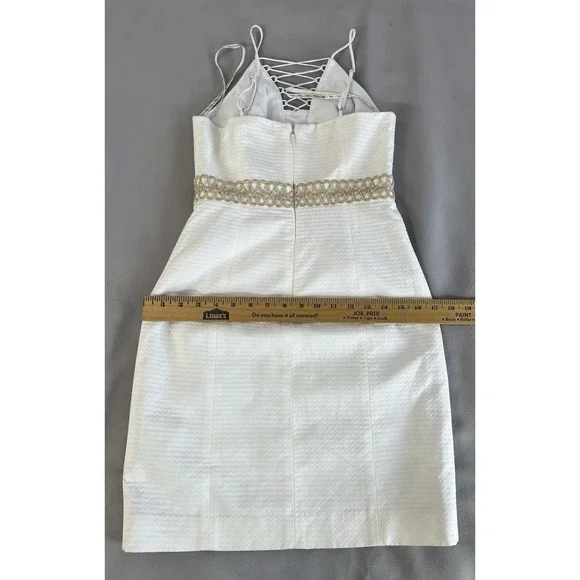 Lilly Pulitzer‎ Women's Trista Halter Sheath Dress US Size 00 - Picture 16 of 16